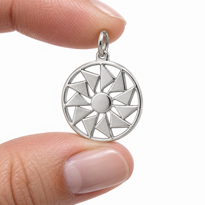 Flying Geese Medallion Charm