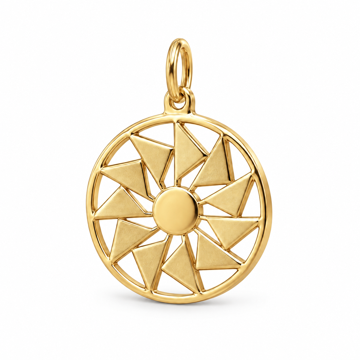 Flying Geese Medallion Charm