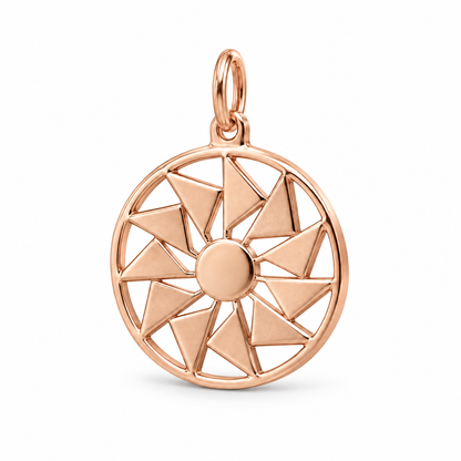 Flying Geese Medallion Charm