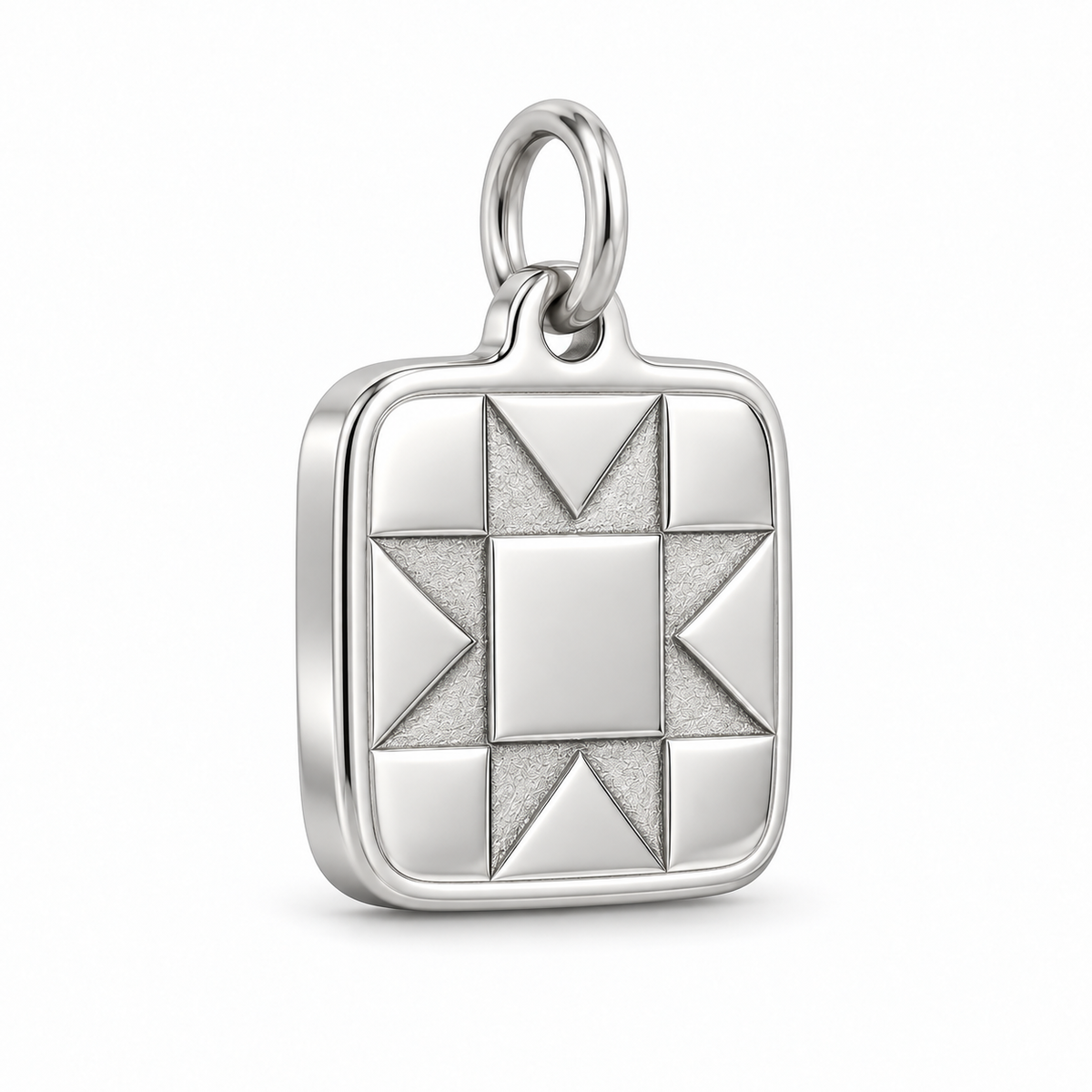 Ohio Star Quilt Block Charm