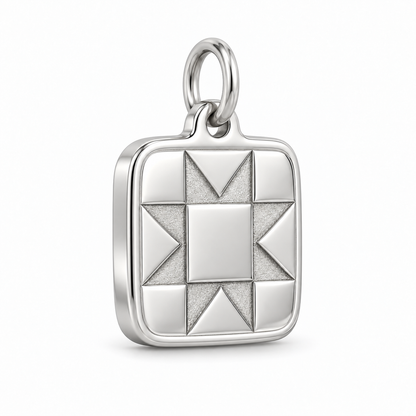 Ohio Star Quilt Block Charm