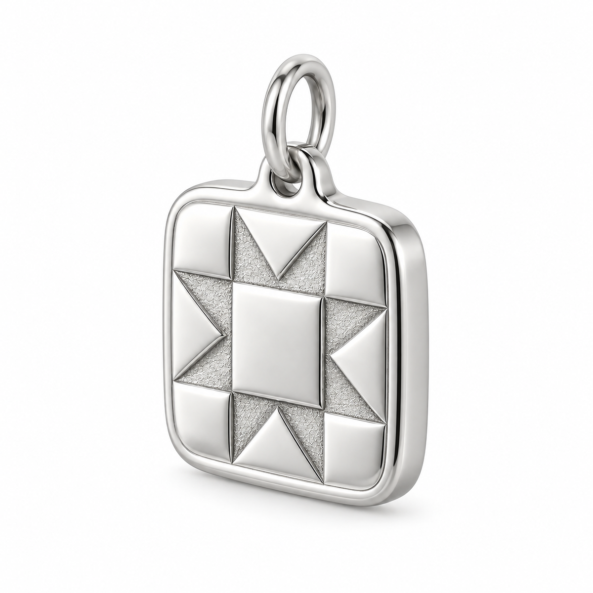 Ohio Star Quilt Block Charm