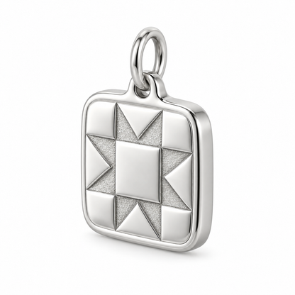 Ohio Star Quilt Block Charm
