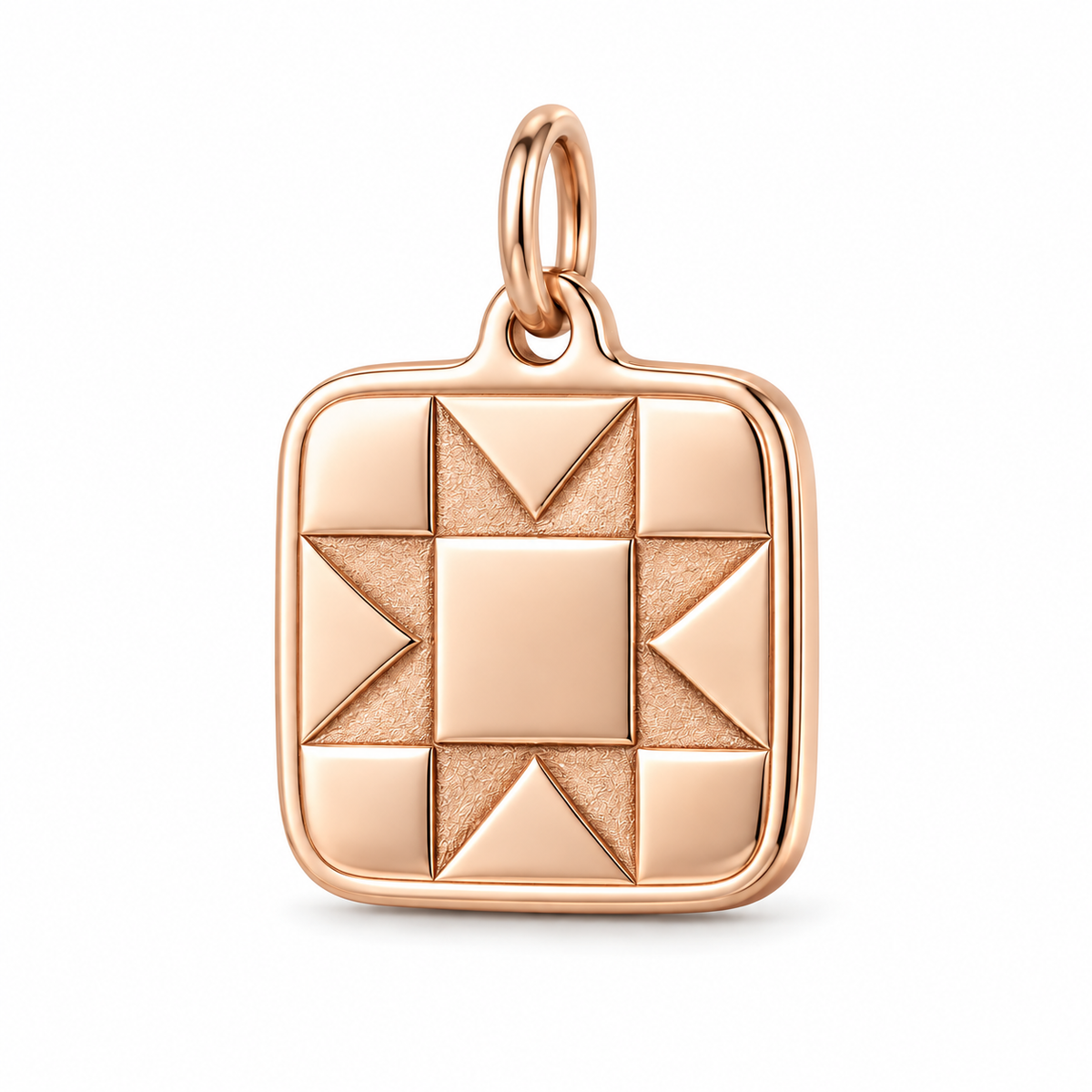 Ohio Star Quilt Block Charm