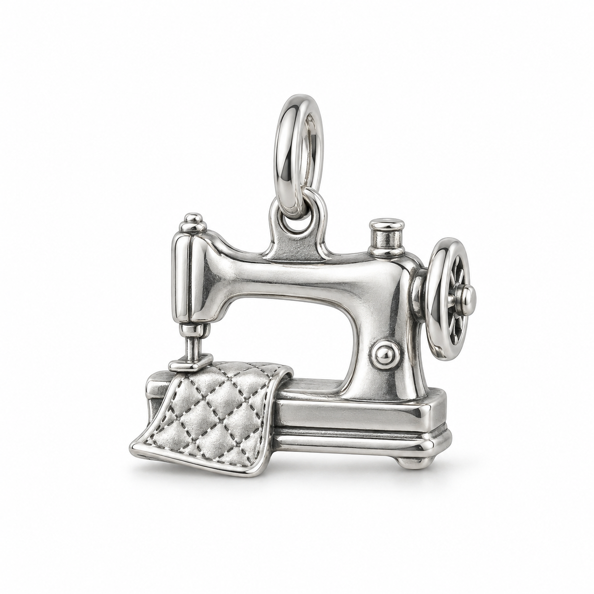 Quilter's Sewing Machine Charm