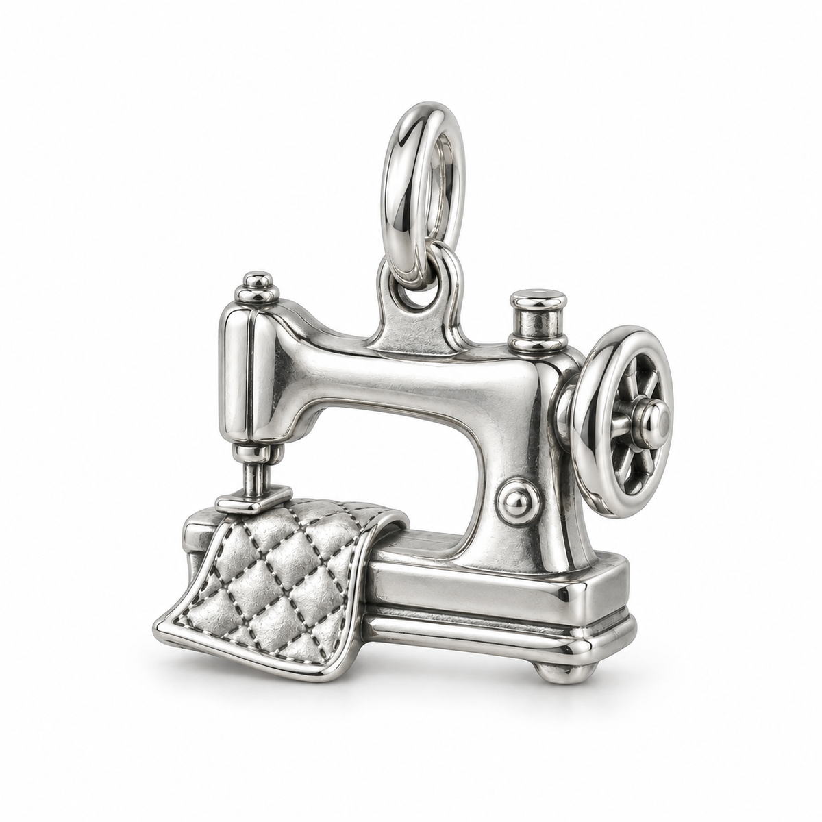 Quilter's Sewing Machine Charm