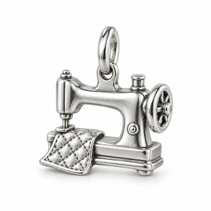 Quilter's Sewing Machine Charm