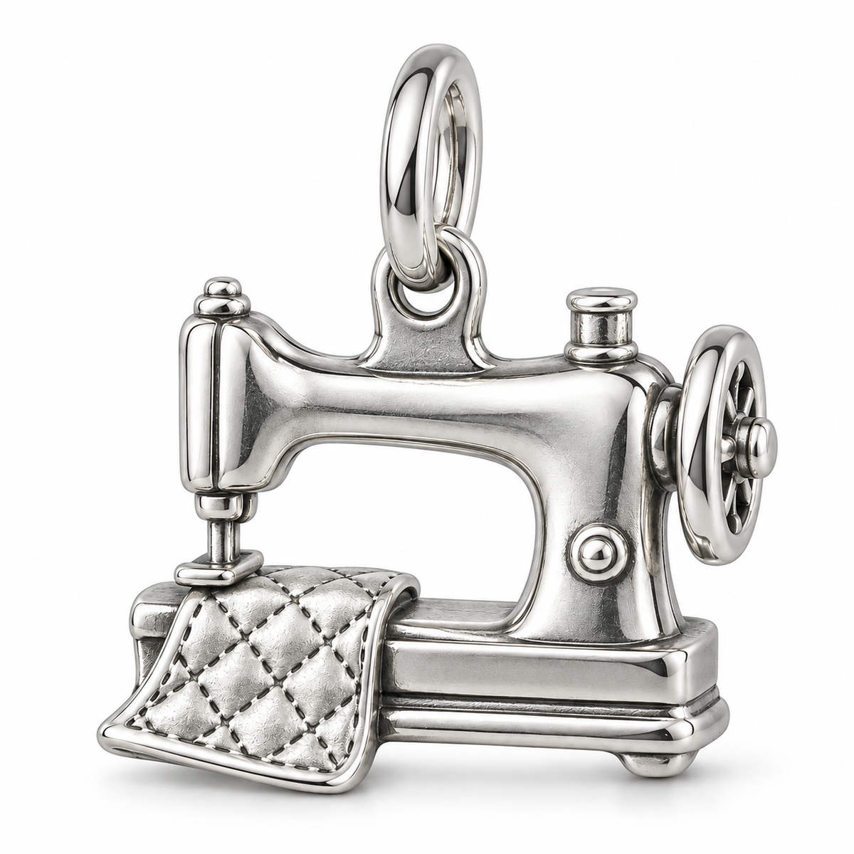 Quilter's Sewing Machine Charm