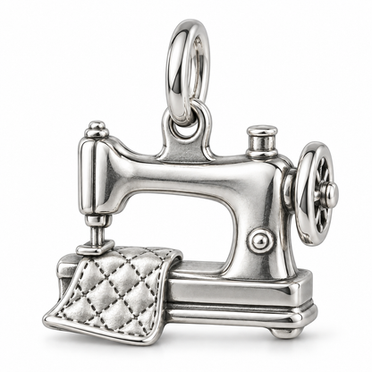 Quilter's Sewing Machine Charm