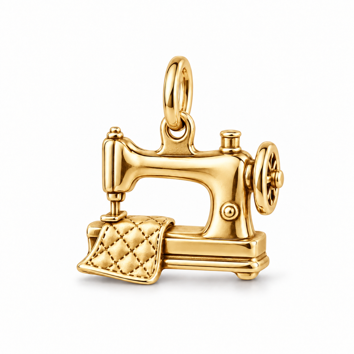 Quilter's Sewing Machine Charm