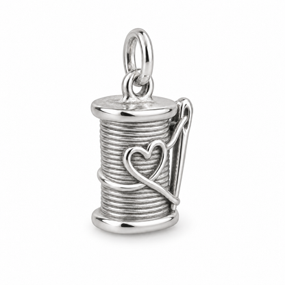 Thread of Love Spool Charm