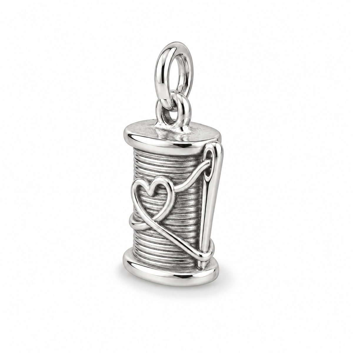 Thread of Love Spool Charm
