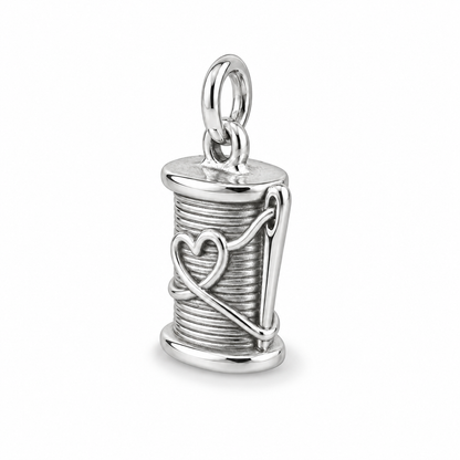 Thread of Love Spool Charm