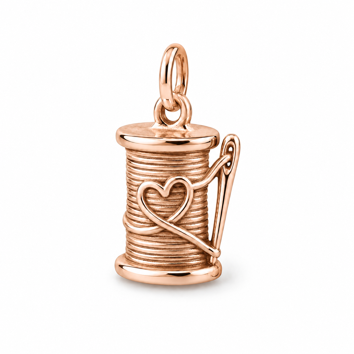 Thread of Love Spool Charm
