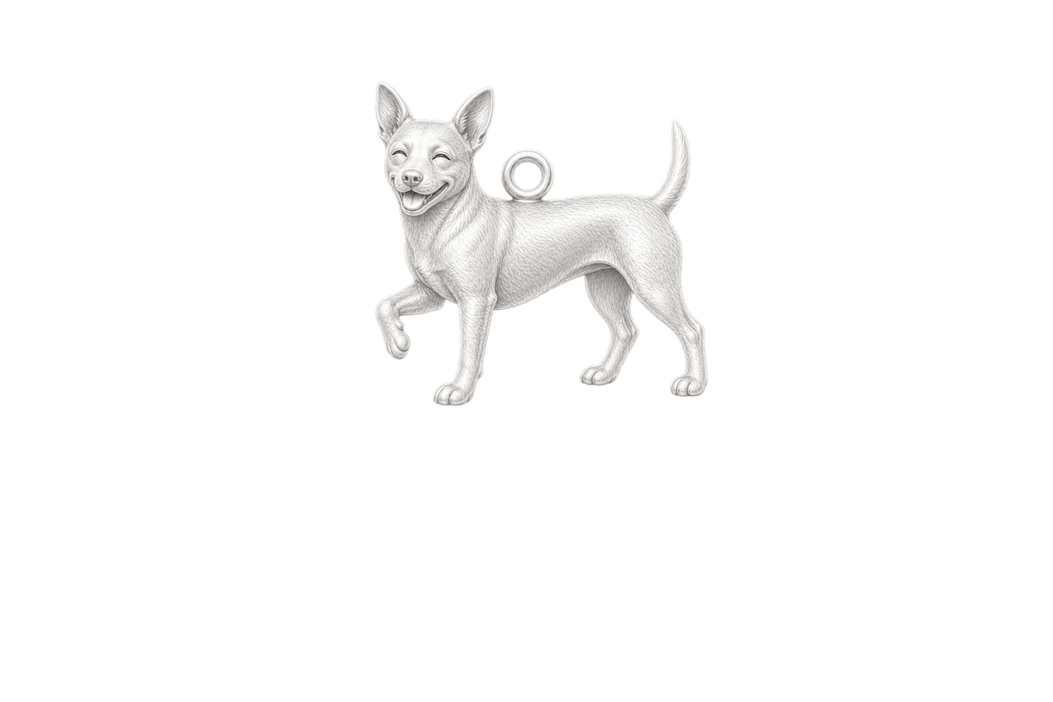 Soulyshine Rat Terrier Little Love Charm Only - Image 1