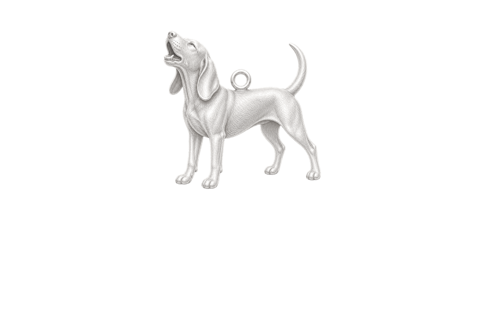 Soulyshine Redbone Coonhound Little Love Charm Only - Image 1