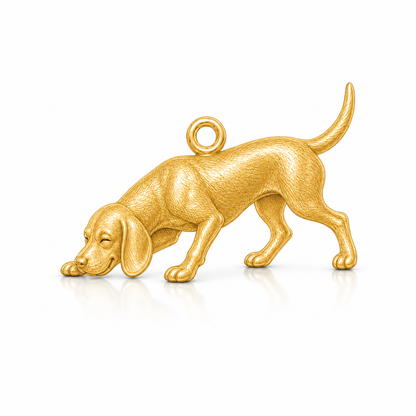 Soulyshine Redbone Coonhound Personalized Pet Companion Charm Only