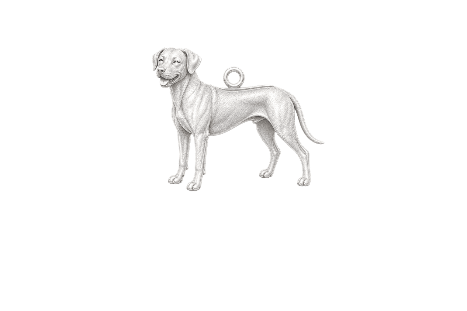 Soulyshine Rhodesian Ridgeback Little Love Charm Only - Image 1
