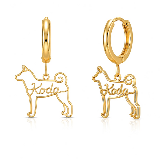 Akita - 18K Gold Vermeil - 1st