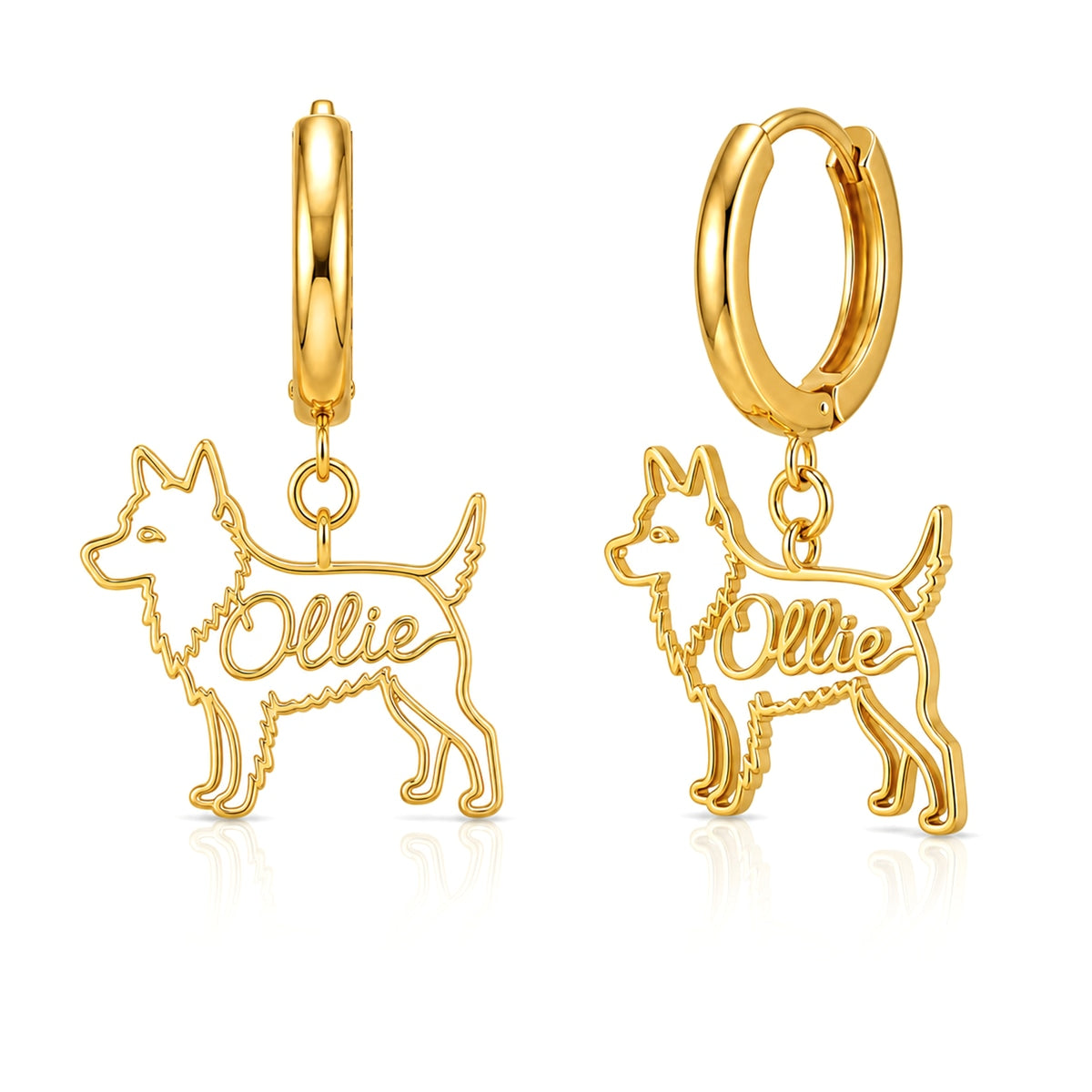 Australian Terrier - 18K Gold Vermeil - 1st
