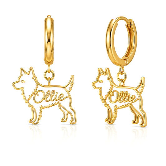 Australian Terrier - 18K Gold Vermeil - 1st