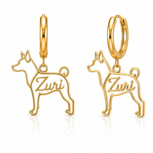 Basenji - 18K Gold Vermeil - 1st