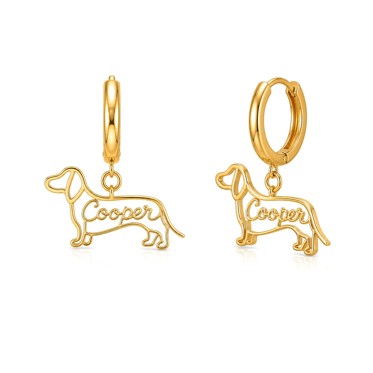 Basset Hound - 18K Gold Vermeil - 1st