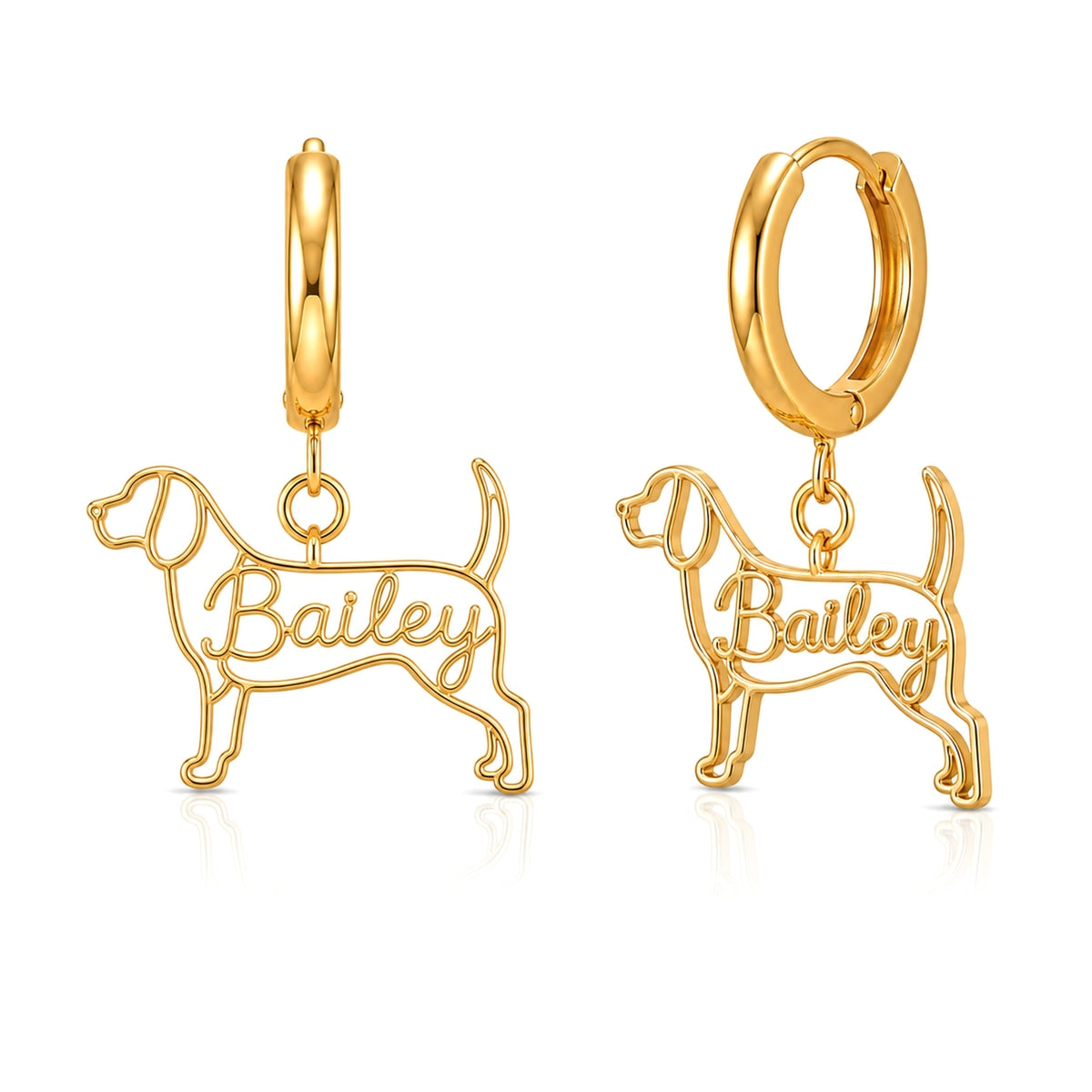 Beagle - 18K Gold Vermeil - 1st