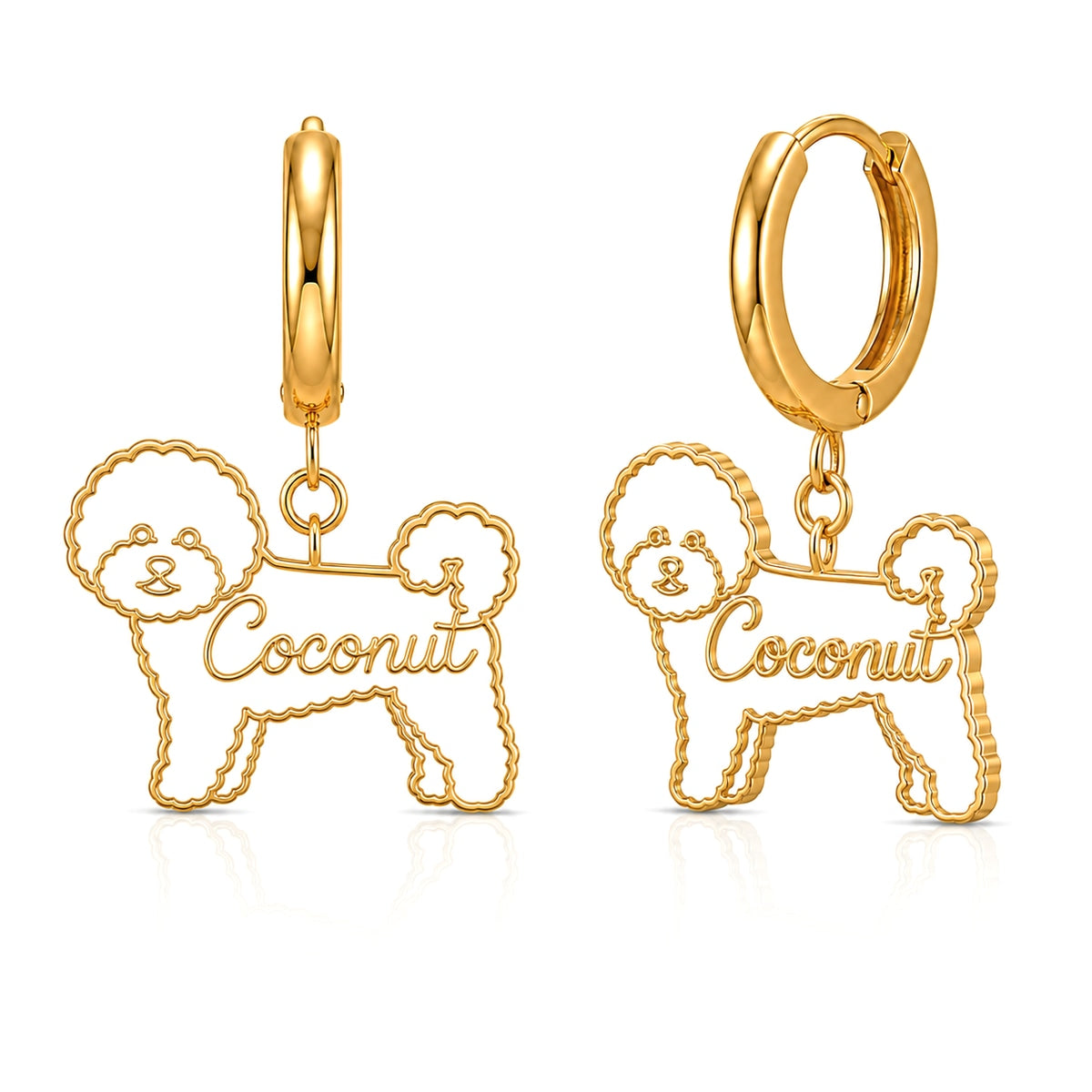 Bichon Frise - 18K Gold Vermeil - 1st