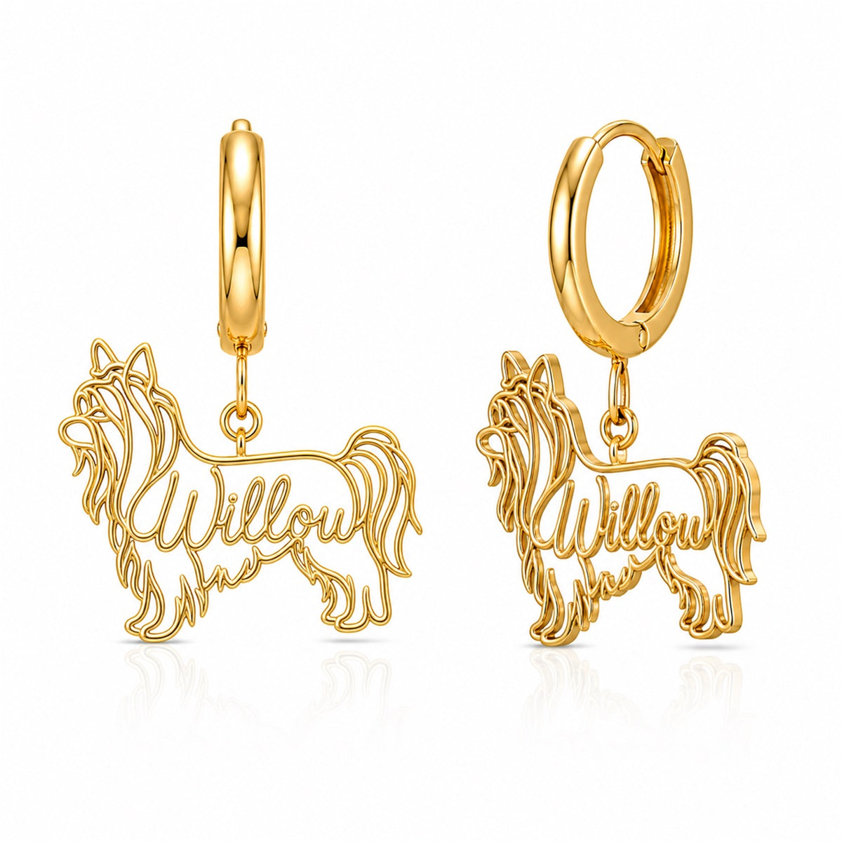 Biewer Terrier - 18K Gold Vermeil - 1st