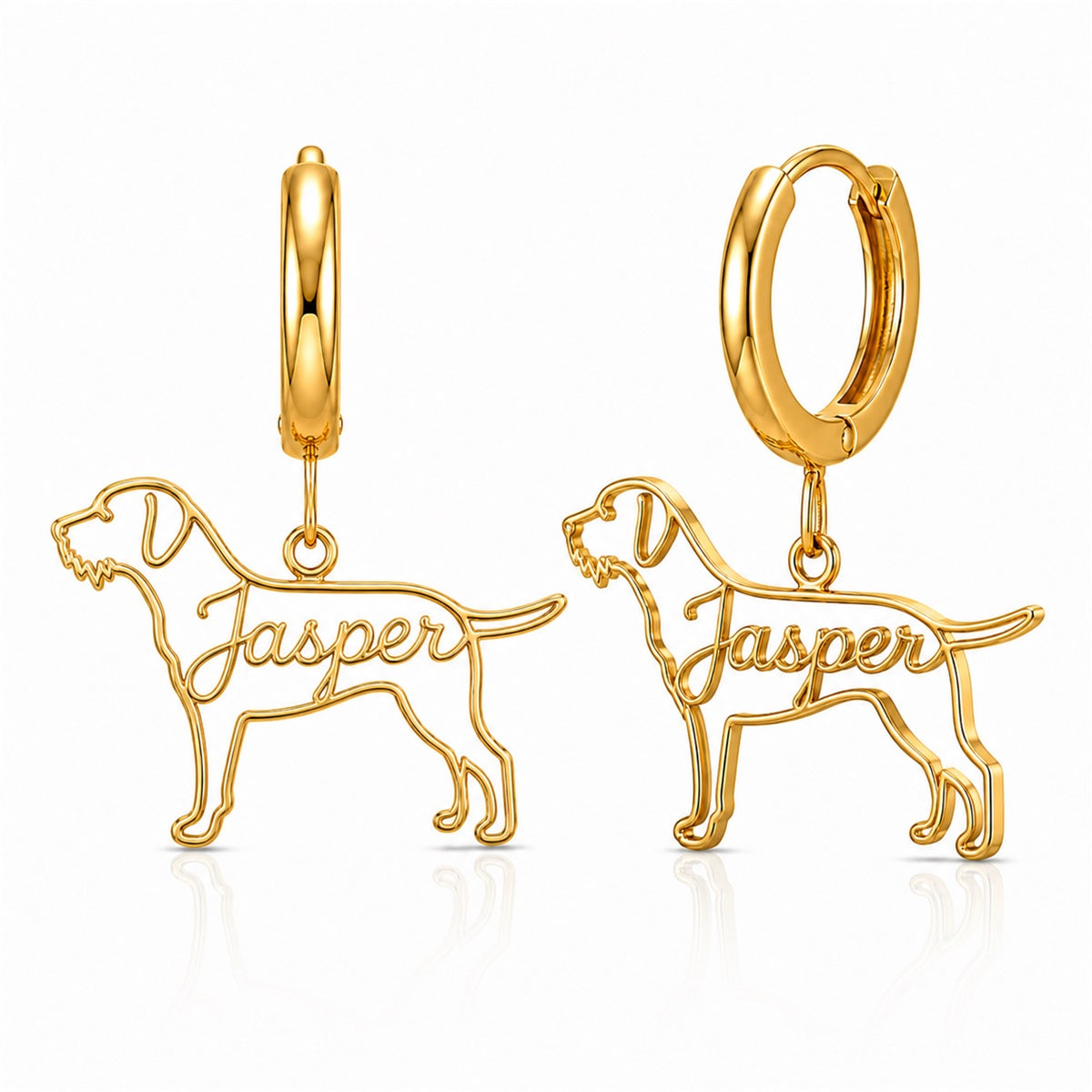 Border Terrier - 18K Gold Vermeil - 1st