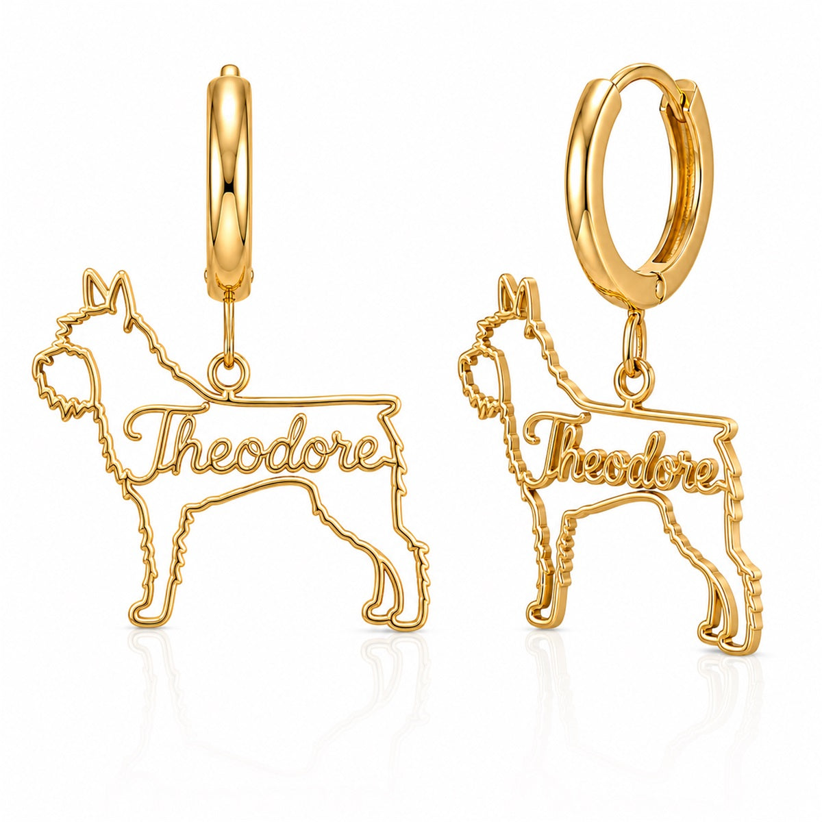 Bouvier des Flandres - 18K Gold Vermeil - 1st