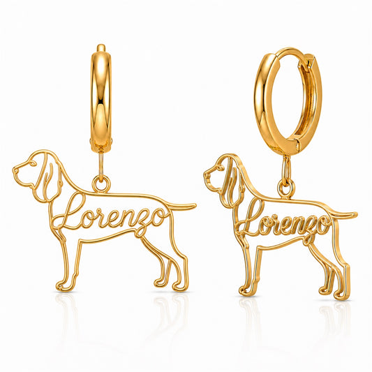 Bracco Italiano - 18K Gold Vermeil - 1st