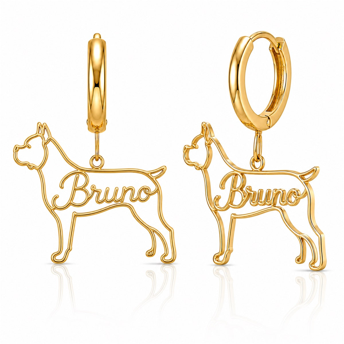 Cane Corso - 18K Gold Vermeil - 1st