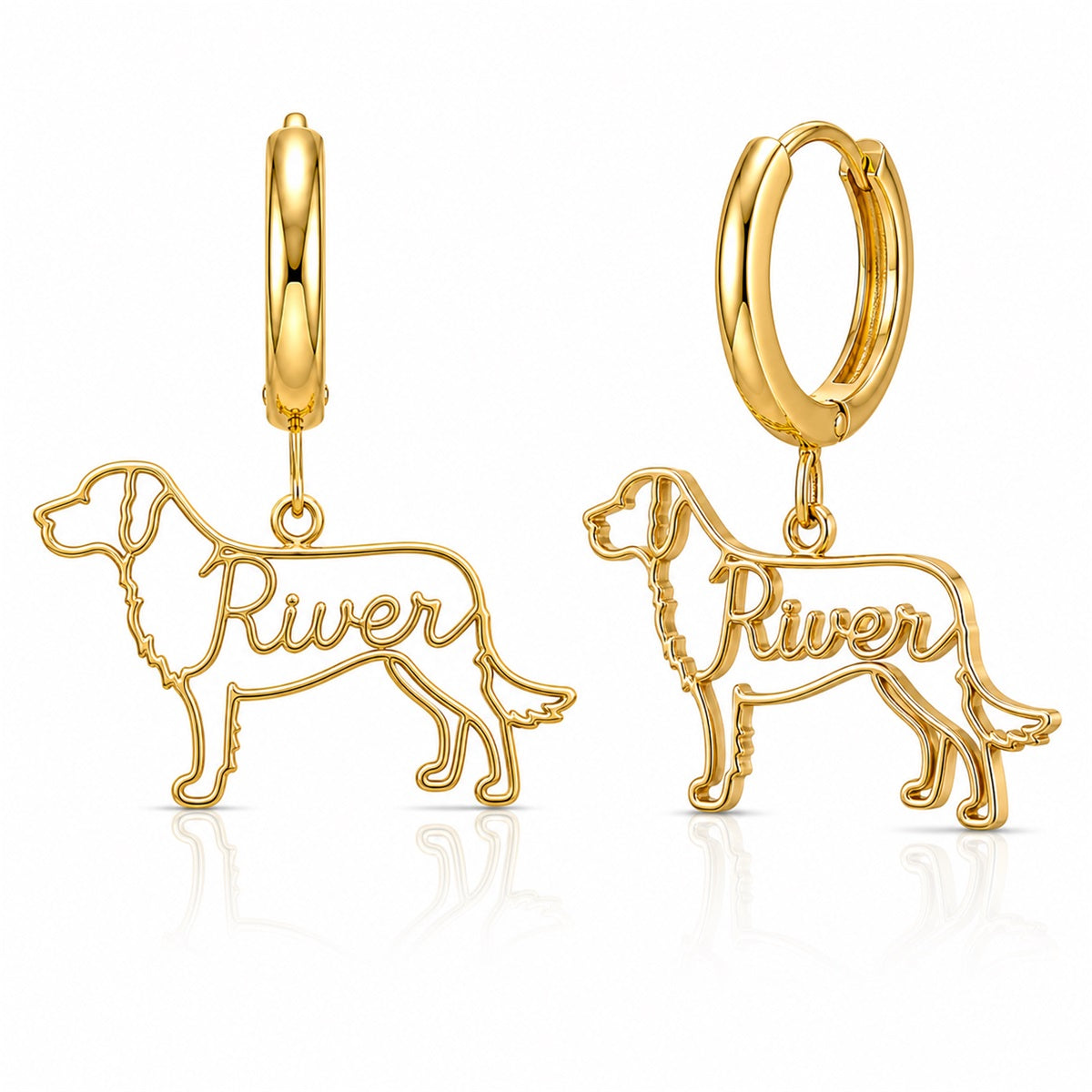 Chesapeake Bay Retriever - 18K Gold Vermeil - 1st