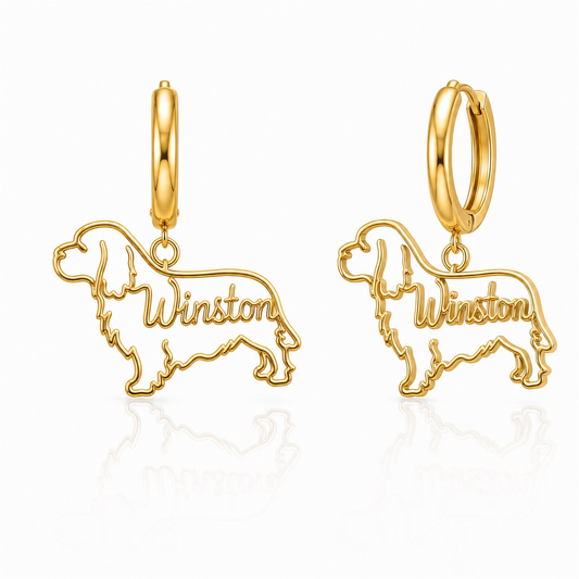 Clumber Spaniel - 18K Gold Vermeil - 1st