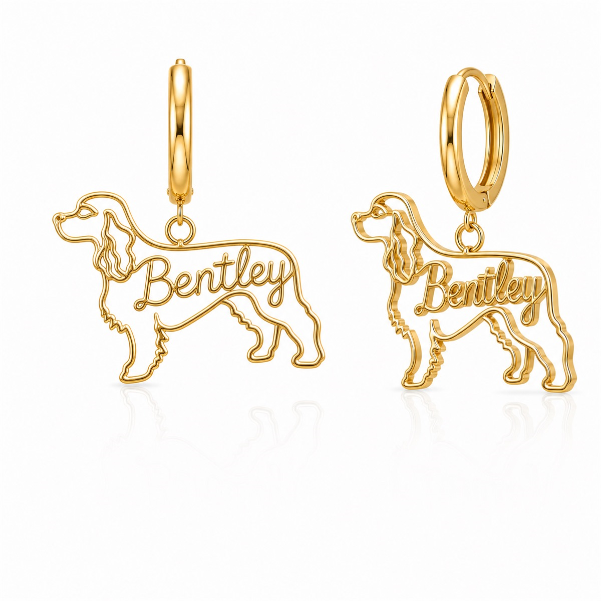 Cocker Spaniel - 18K Gold Vermeil - 1st