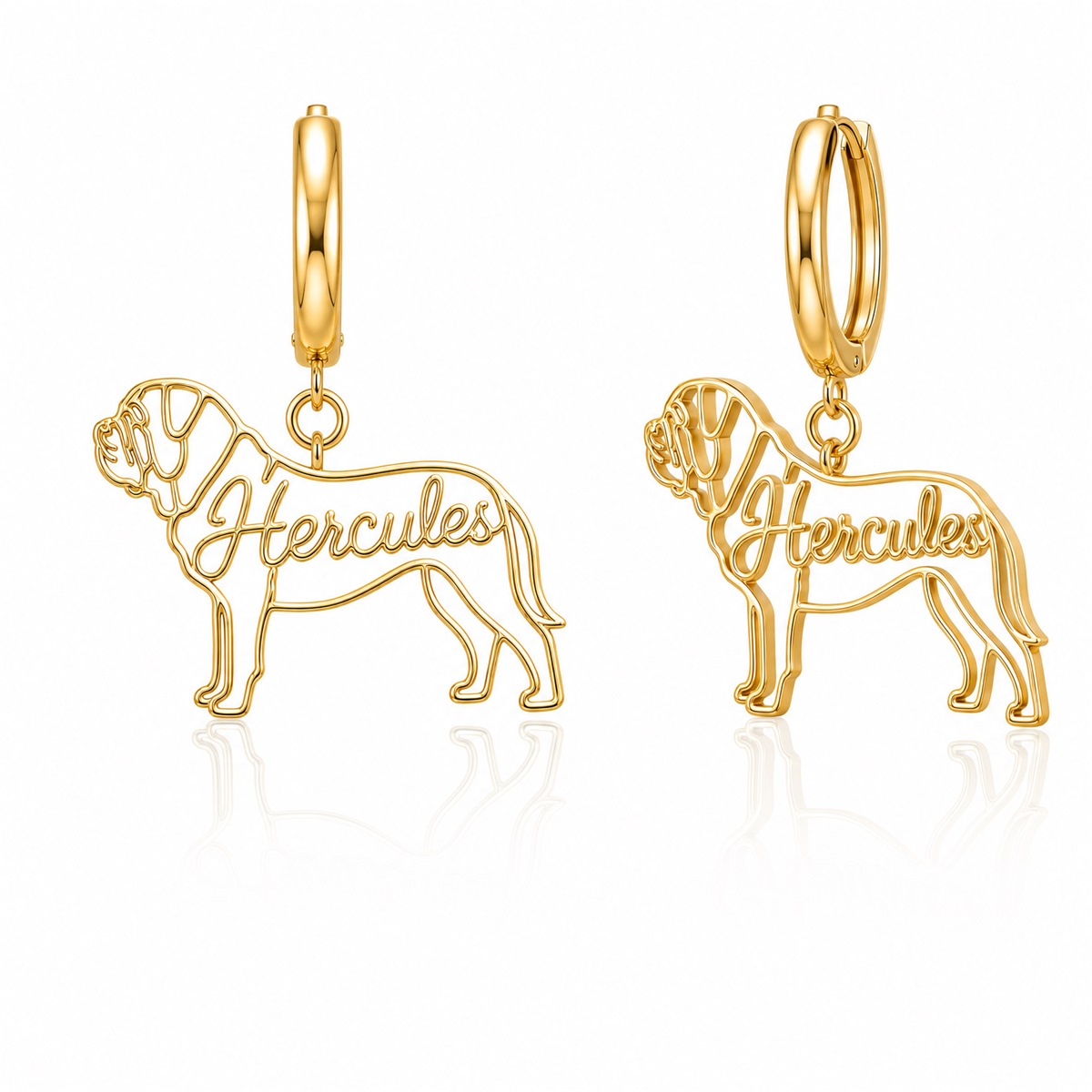 Dogue de Bordeaux - 18K Gold Vermeil - 1st