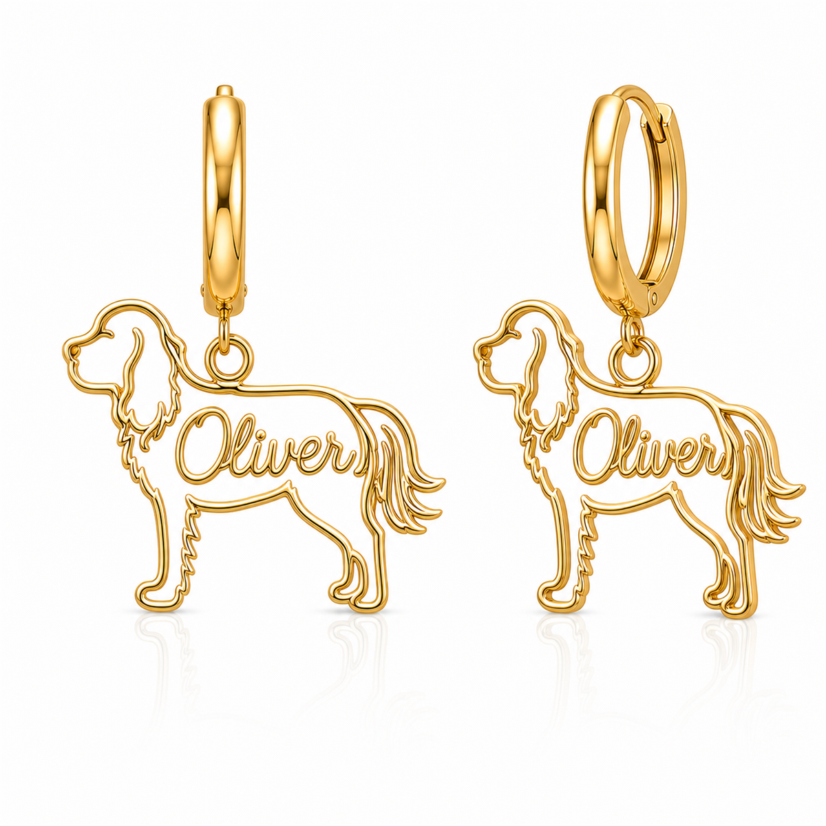 English Toy Spaniel - 18K Gold Vermeil - 1st