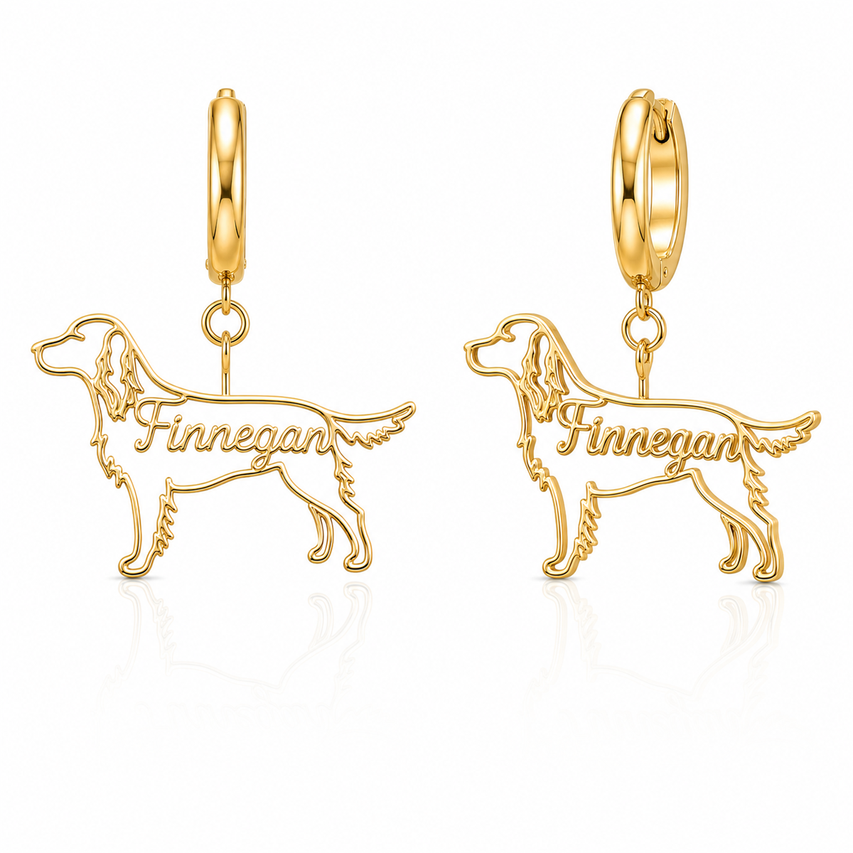 Gordon Setter - 18K Gold Vermeil - 1st