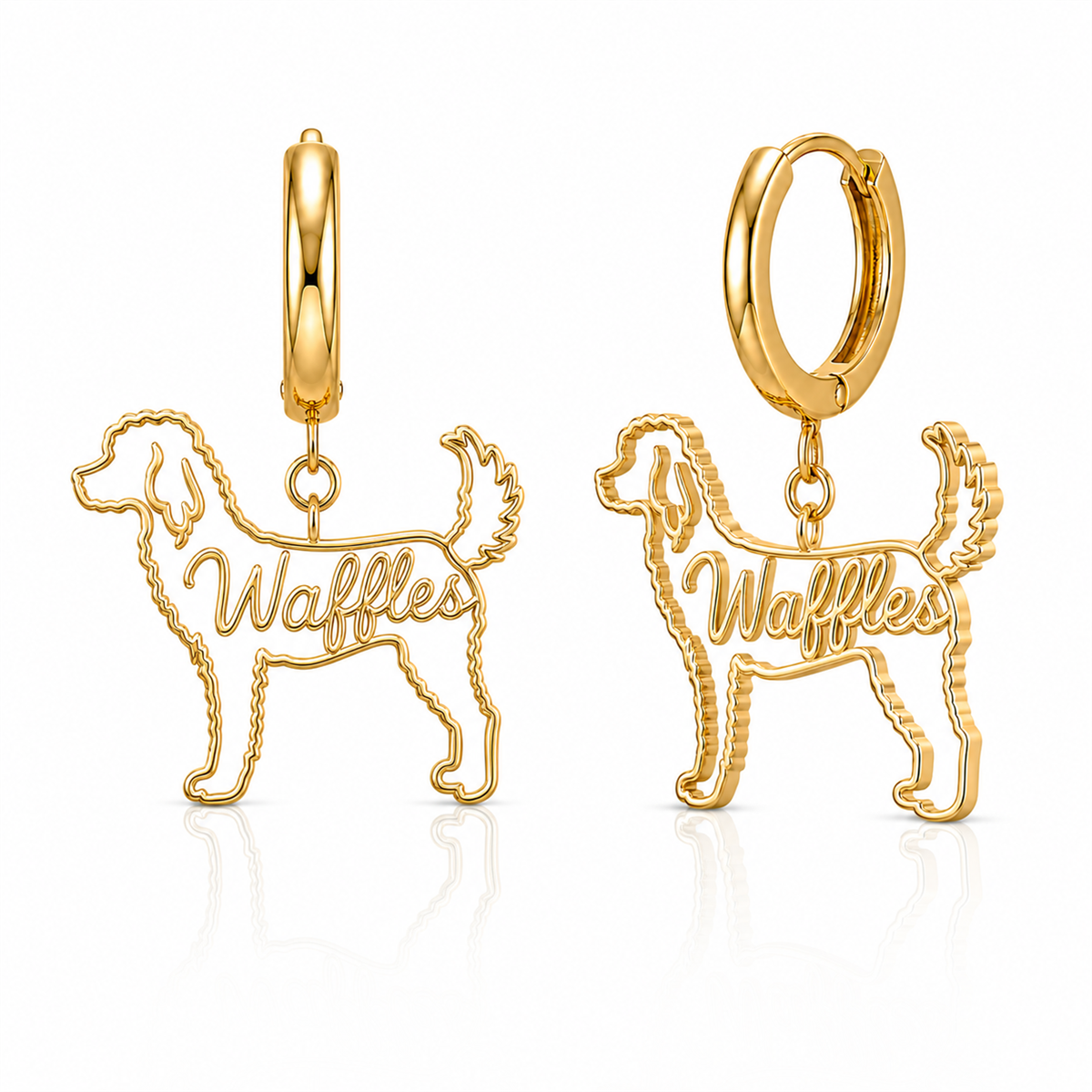 Labradoodle - 18K Gold Vermeil - 1st