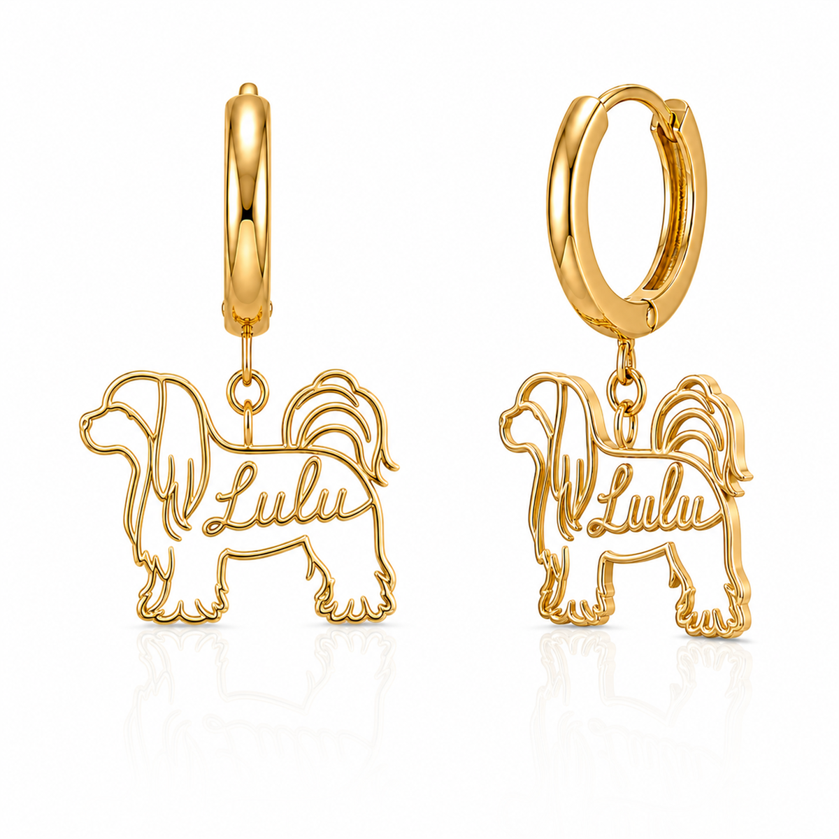 Maltese puppy cut - 18K Gold Vermeil - 1st