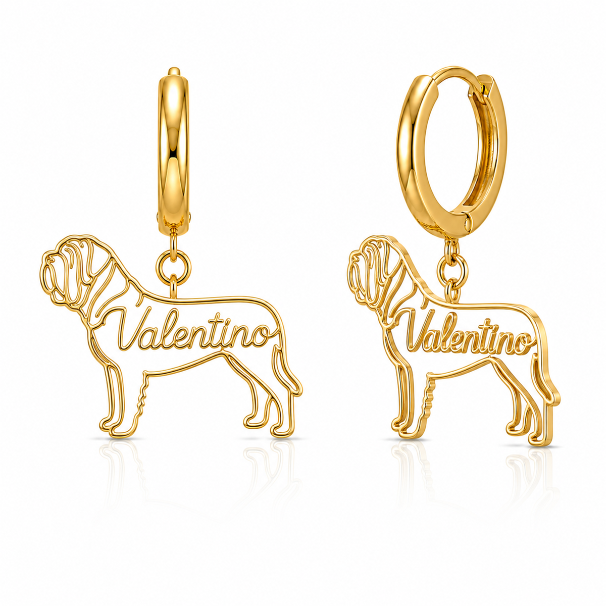 Neapolitan Mastiff - 18K Gold Vermeil - 1st