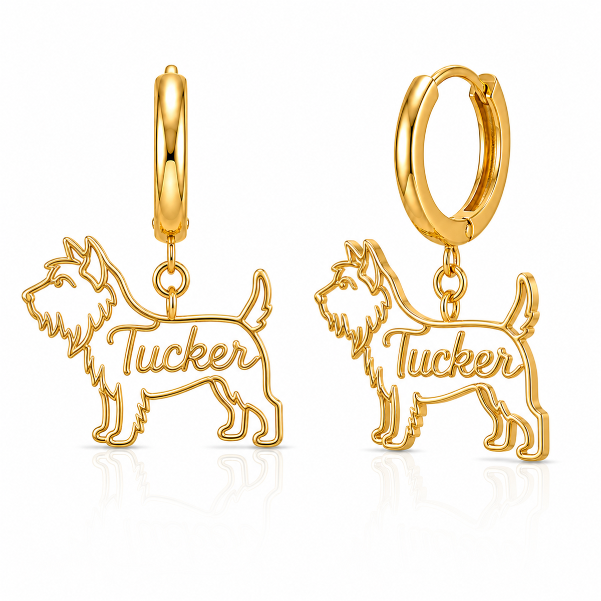 Norfolk Terrier - 18K Gold Vermeil - 1st