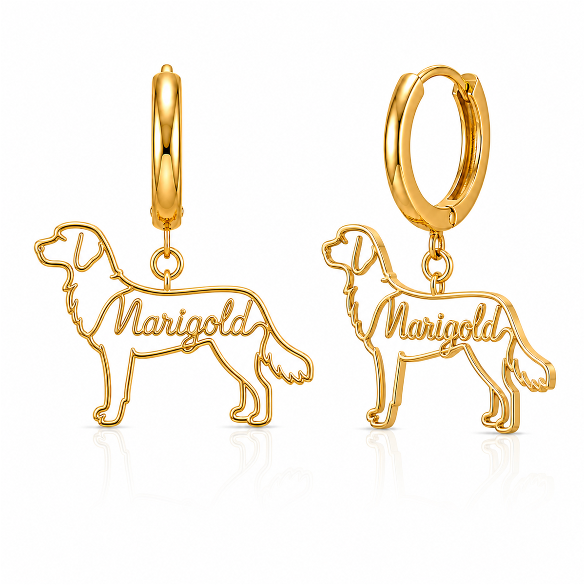 Nova Scotia Duck Tolling Retriever - 18K Gold Vermeil - 1st