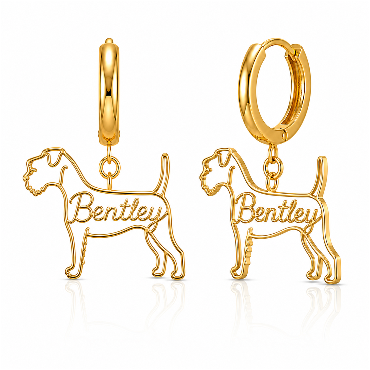 Parson Russell Terrier - 18K Gold Vermeil - 1st