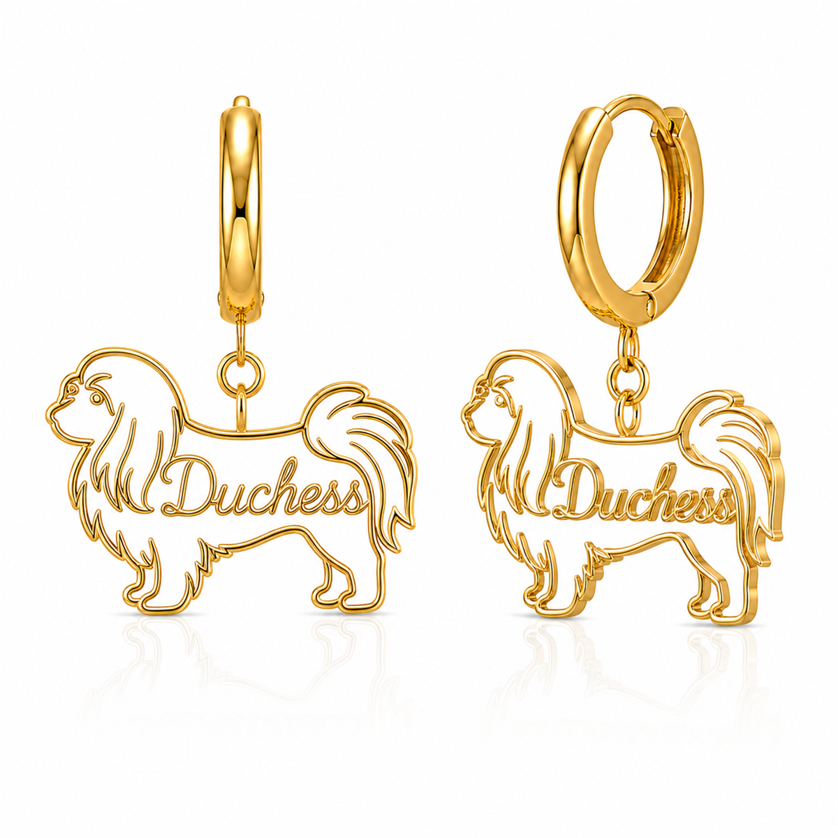 Pekingese - 18K Gold Vermeil - 1st