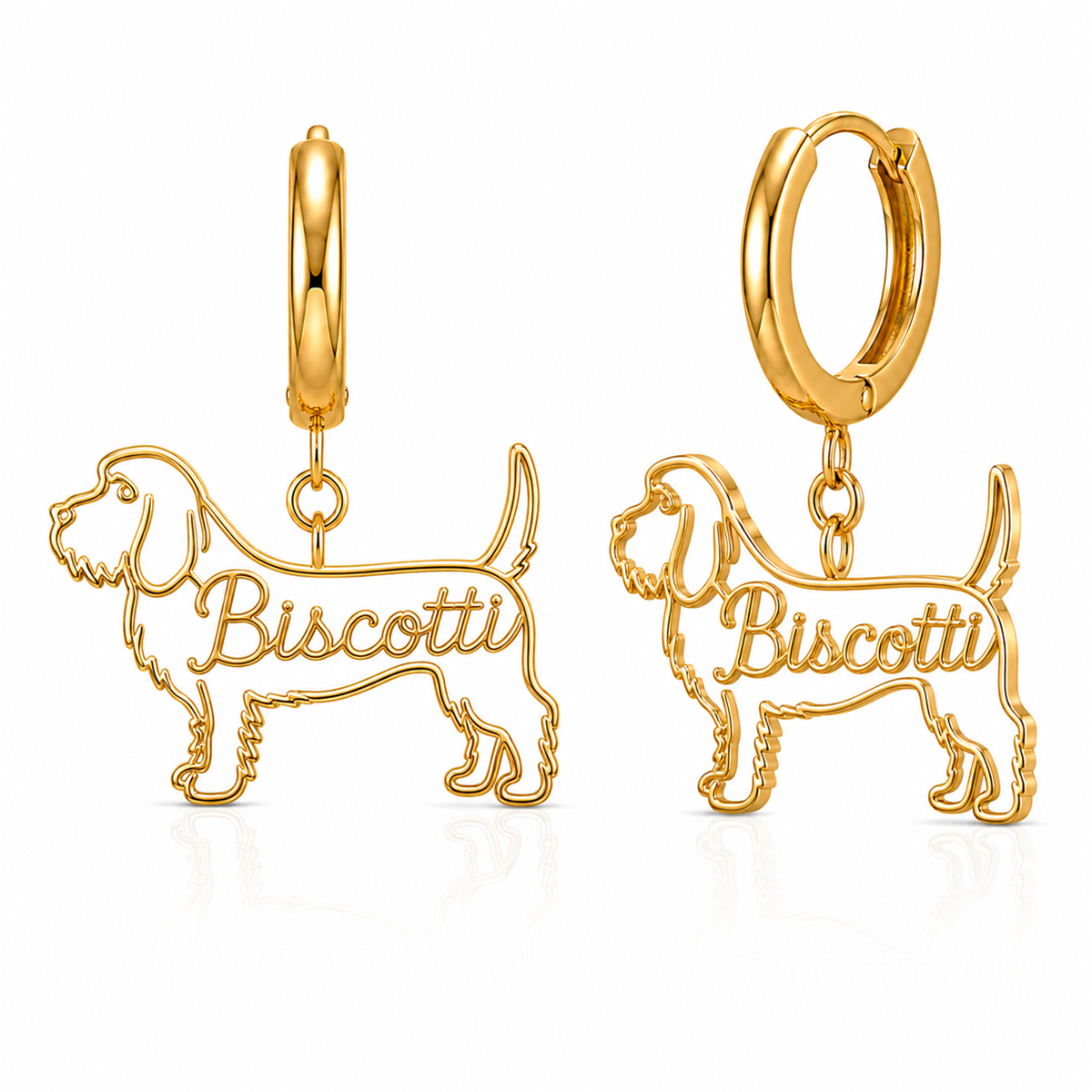 Petit Basset Griffon Vendeen - 18K Gold Vermeil - 1st