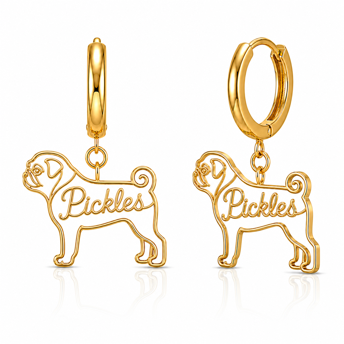 Pug - 18K Gold Vermeil - 1st
