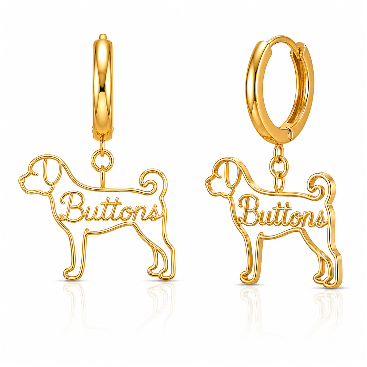Puggle - 18K Gold Vermeil - 1st